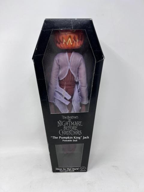 Tim Burton's Nightmare Before Christmas Pumpkin King Poseable Doll Applause
