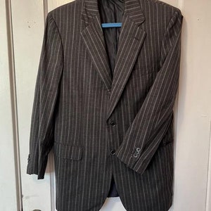 Italian Brioni Super 150&#39;s Suit Jacket Blazer Two Button - 40R