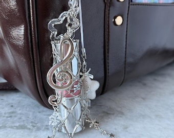 Y2k Bag Charm Lipstick Holder Gyaru Charms Kpop Purse Makeup Accessories