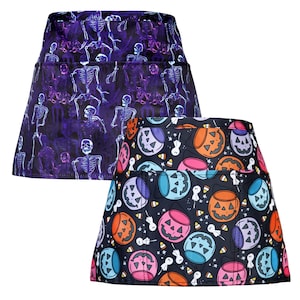 Skeleton Apron for Halloween Apron Pumpkin Apron for Teachers Gift for Stylist Apron for Waitress Server Apron for Women Waterproof Apron