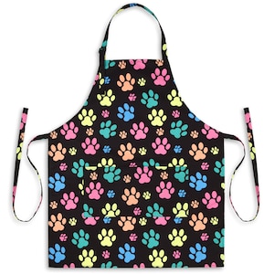 100% Waterproof Dog Grooming Apron for Dog Grooming Smock With Pockets ...