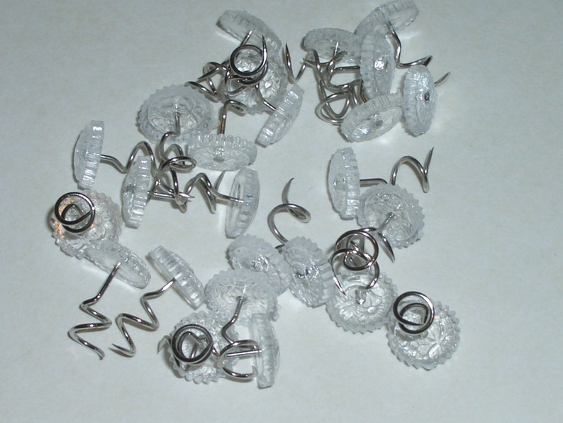 Upholstery Twist Pins for Securing Dust Skirts, Slip Covers, Arm Chair
