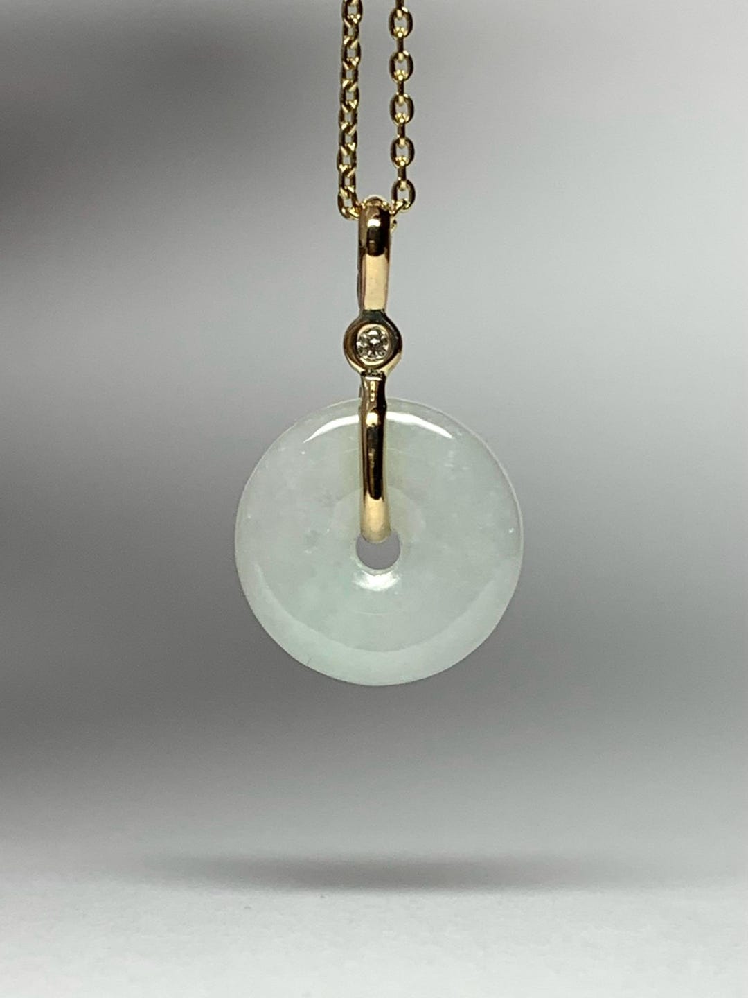 ネックレス・ペンダント Petite Donut Ring Pendant Necklace Necklace - Donut on chain | Ginette NY