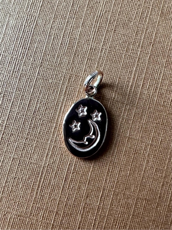 Mini 14k Rose Gold Nugget "Starry Night" Pendant, Charm