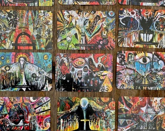 Serie 2: Cartas del Oráculo, Baraja de Adivinación con Arte Original. Whitmire Art