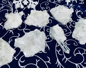Cuarzo en racimo, amplifica la energía, claridad, intención, poder, cuarzo cristal, cristal universal, cuarzo transparente, regalo de Navidad