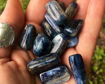 Tuimelde Kyanite, BALANS, Afstemming, Spirit Guides, CALM, Frees Energy Blocks