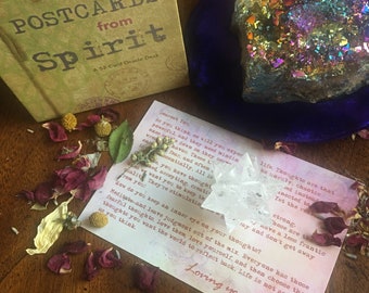 Oracle Card Draw, ansichtkaart van Spirit! ONTVANG EEN ACTUELE KAART die speciaal voor jou is opgesteld.