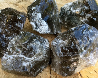 SALE! LARGE Smoky Quartz Raw, Grounding, Transmutation of Negative Energy,  Cleanses and Clears!