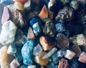 ¡La misteriosa bolsa de gemas mixtas de Neptuno! Cristales, piedras, sorpresas