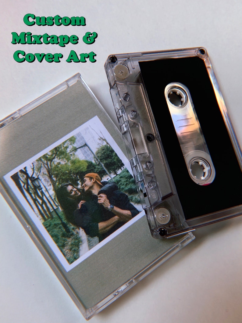 Custom Mixtapes   Custom Cover Art Tape Label & Audio  image 1