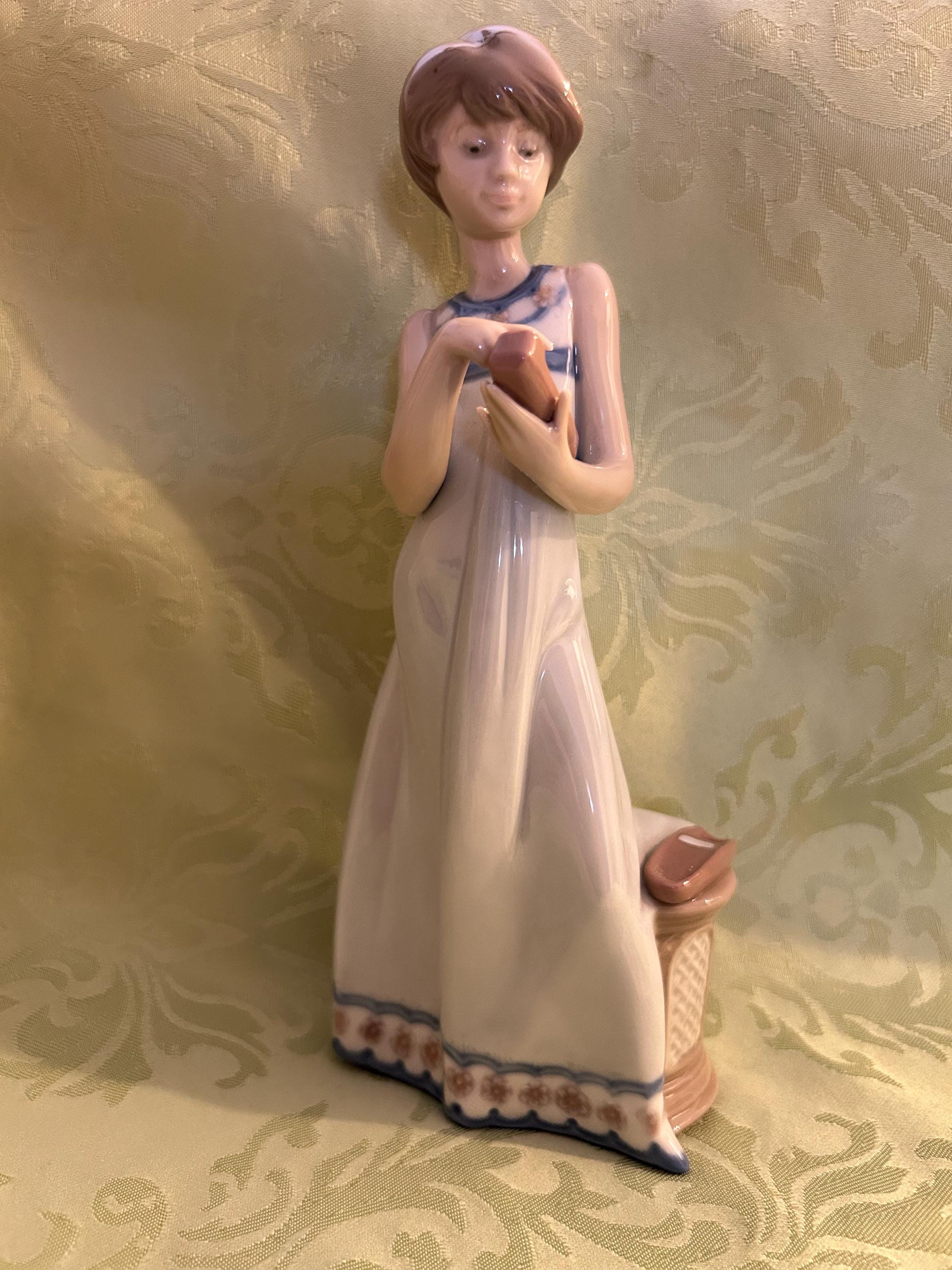 Lladro Young Woman - Etsy