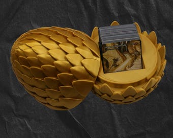 Magic the Gathering Dragon Egg Card holder Gold