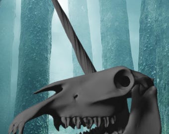 Unicorn of Nightmares (not aged): North American Oddities Decor