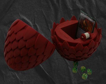 Magic the Gathering Dragon Egg Card holder Blood Red