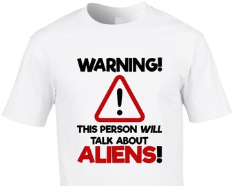 Funny Aliens T-Shirt: Conspiracy Theory Gift
