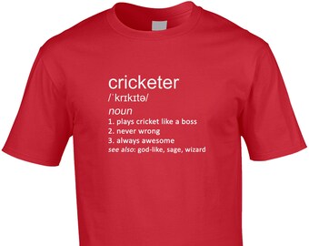 Eat Sleep Cricket MENS T-SHIRT tee birthday gift cricketer bat ball wicket
