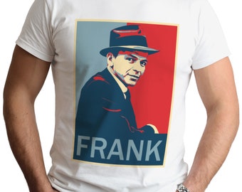 Frank Sinatra Men's T-Shirt Music Tshirt Frank Sinatra Tee Top Gift Frank Sinatra Music
