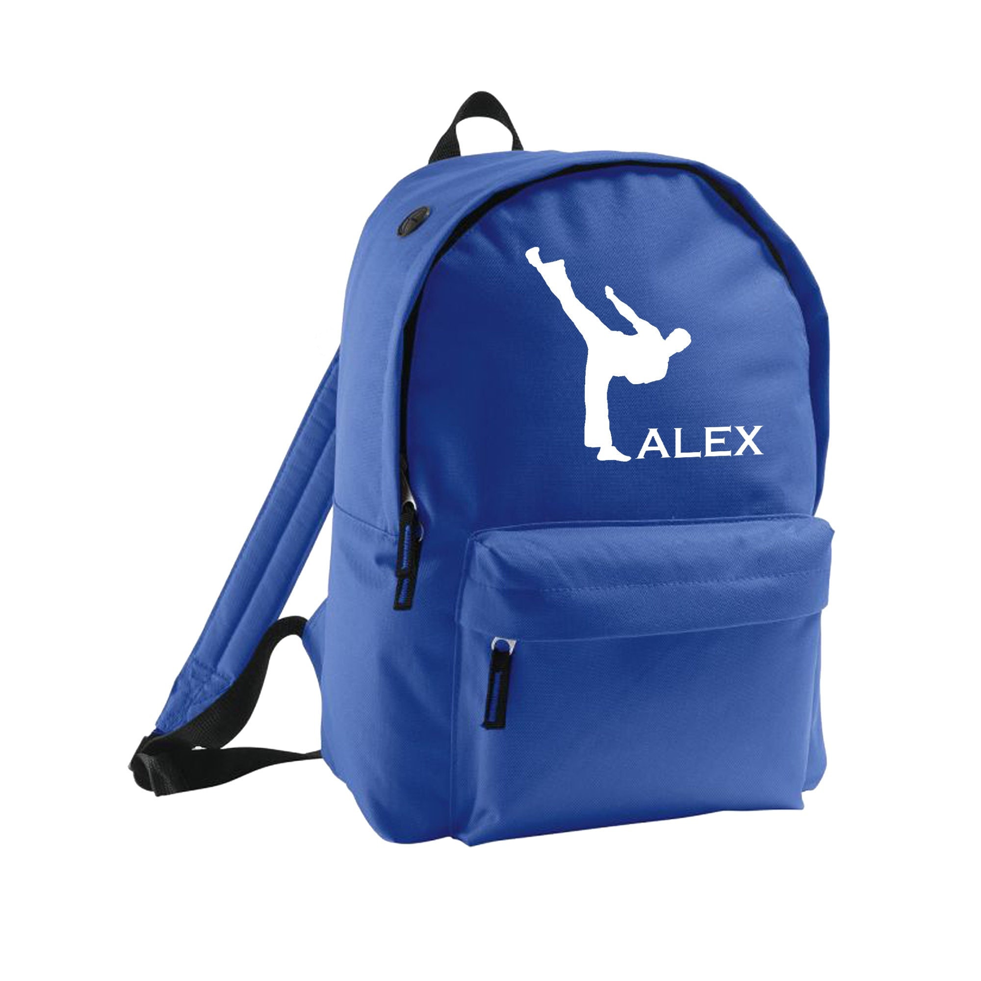 Kids Karate Backpack Personalised Add Name Of Choice Martial Arts Boys Girls