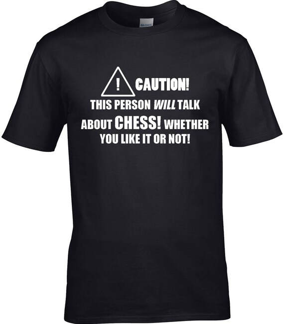 Chess Mens T-Shirt Great Hobby Board Game Strategy Funny Birthday Gift Idea