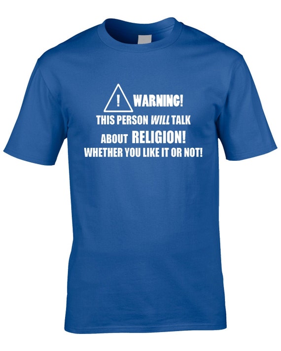 Religion Men's Funny T-shirt Philosophy Religious Studies - Etsy Ireland Religion Men's Funny T-shirt Philosophy Religious Studies - Etsy Ireland