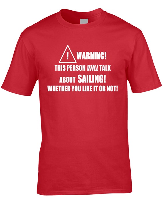 Sailing Men's Funny T-shirt Sailor Water Sport Sailboat Boater