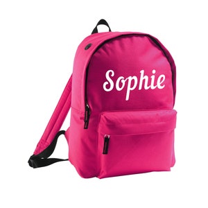 Sac à dos personnalisé pour enfants cartable personnalisé à ajouter au choix garçons filles