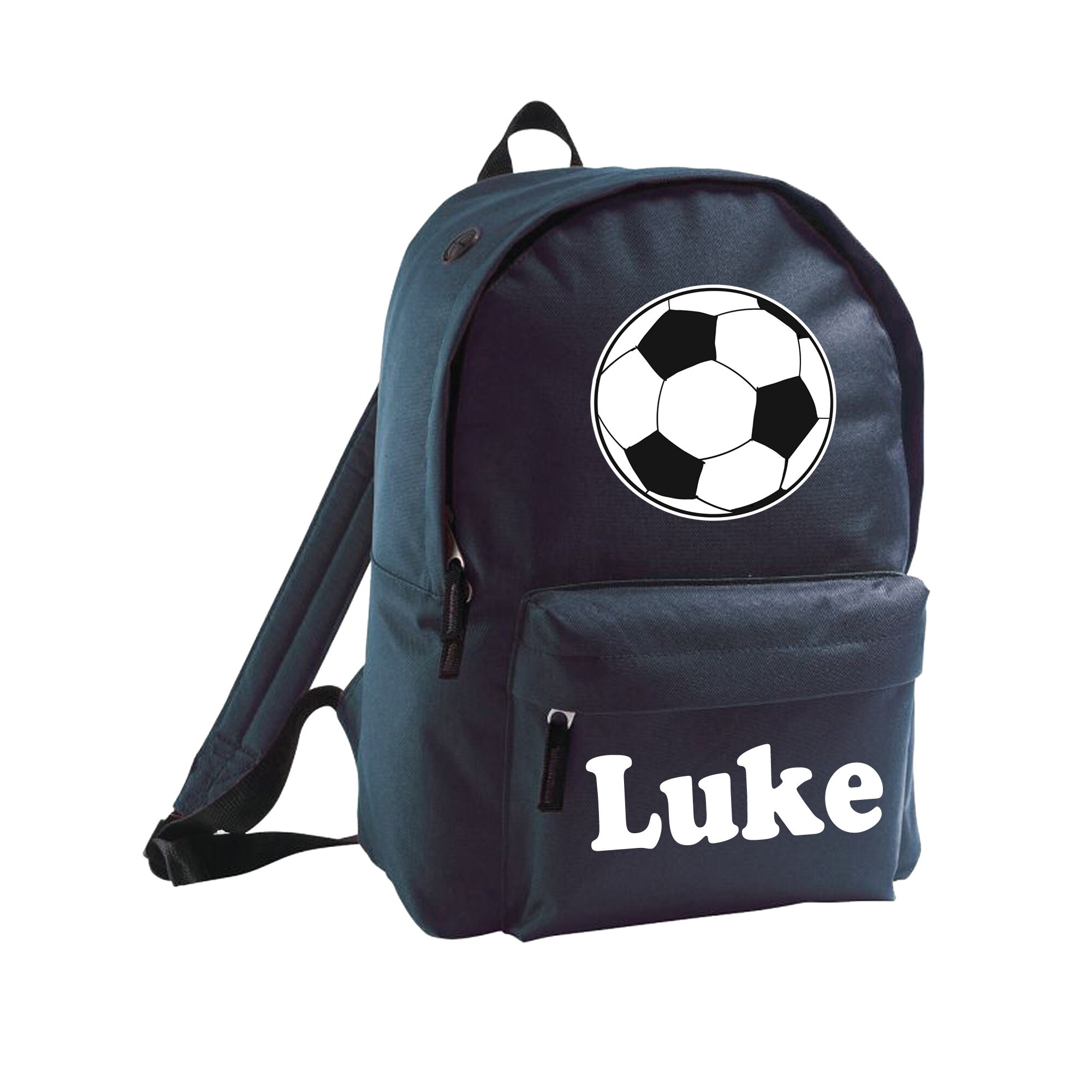 Mochila de fútbol para niños personalizada con CUALQUIER NOMBRE Mochila  para niños, adolescentes, estudiantes escolares, mochila de regreso a la  escuela JB2 -  España