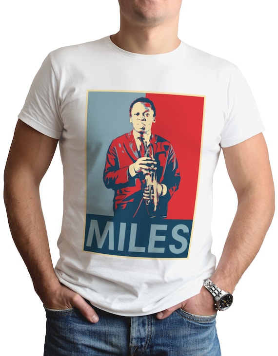 Miles Davis T-shirt: Original Jazz Artwork Tee - Etsy