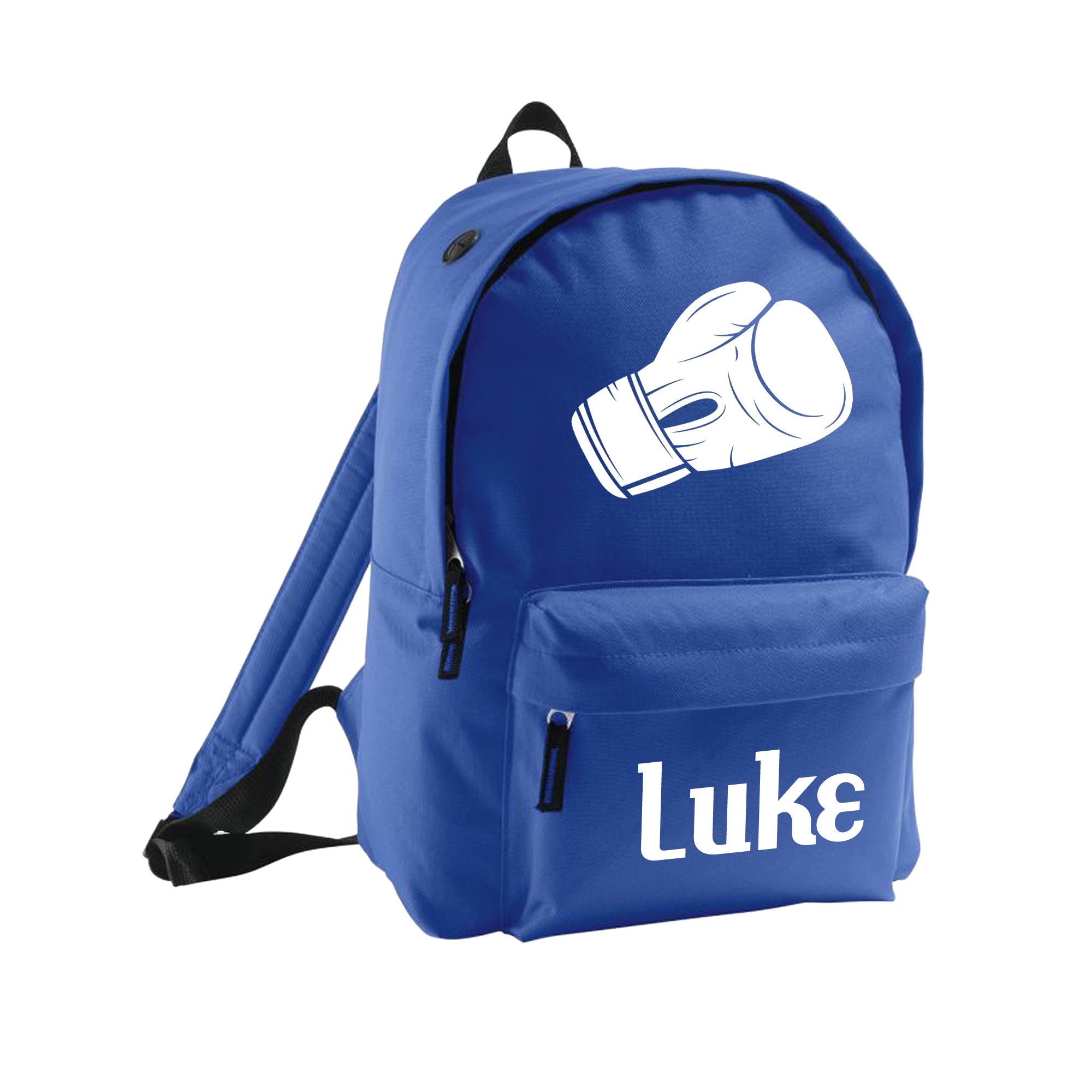Boxing Glove Kids Backpack Personalised Add Name of Choice Boys Girls ...