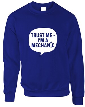 Sweatshirt Humour Mécanicien - 'Une Voix Intérieure Continue De Me Murmurer Achète Plus De Pièces De Voiture' - Cadeau Homme, Femme, Ado