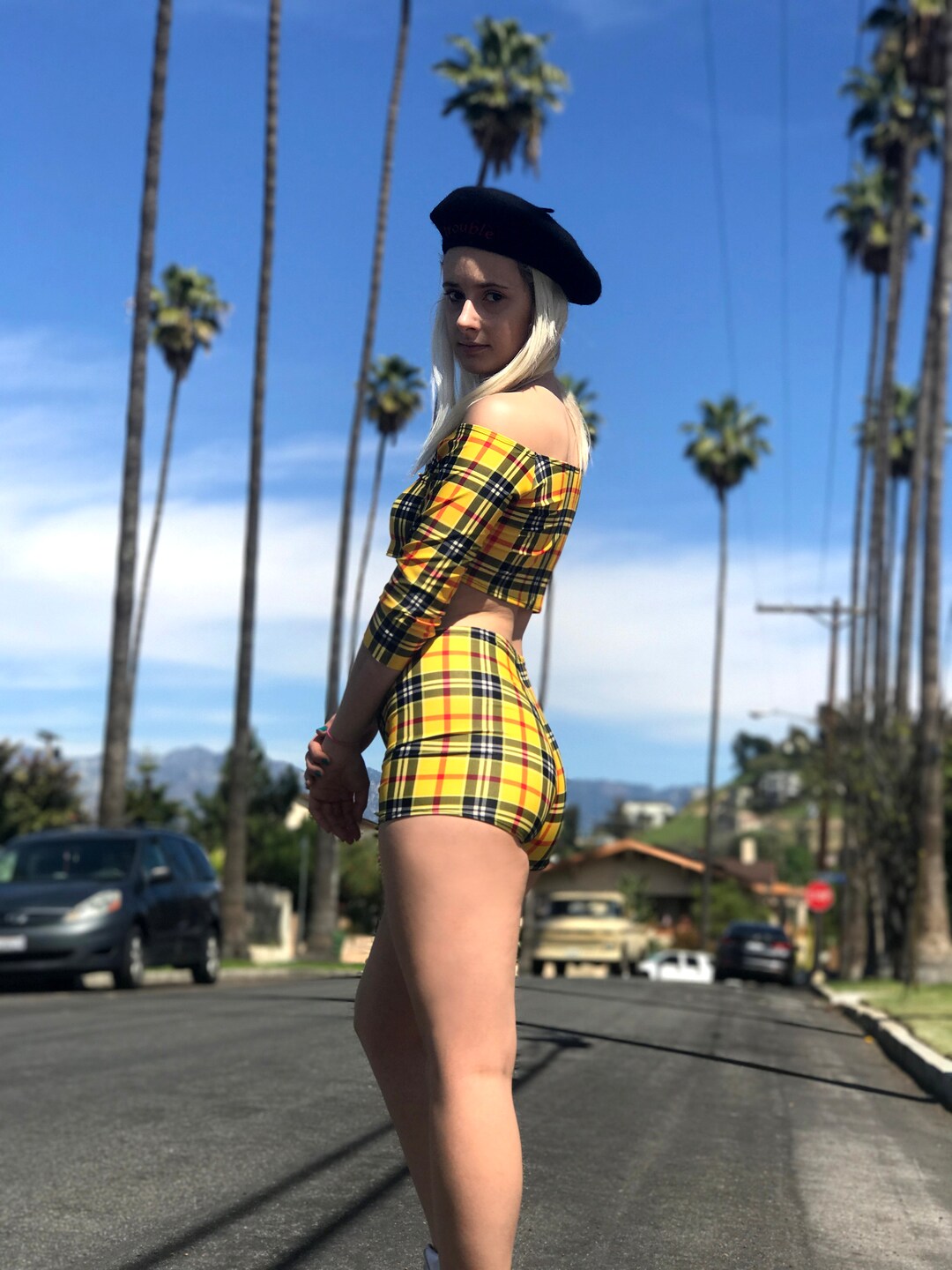 Yellow hotsell tartan outfit