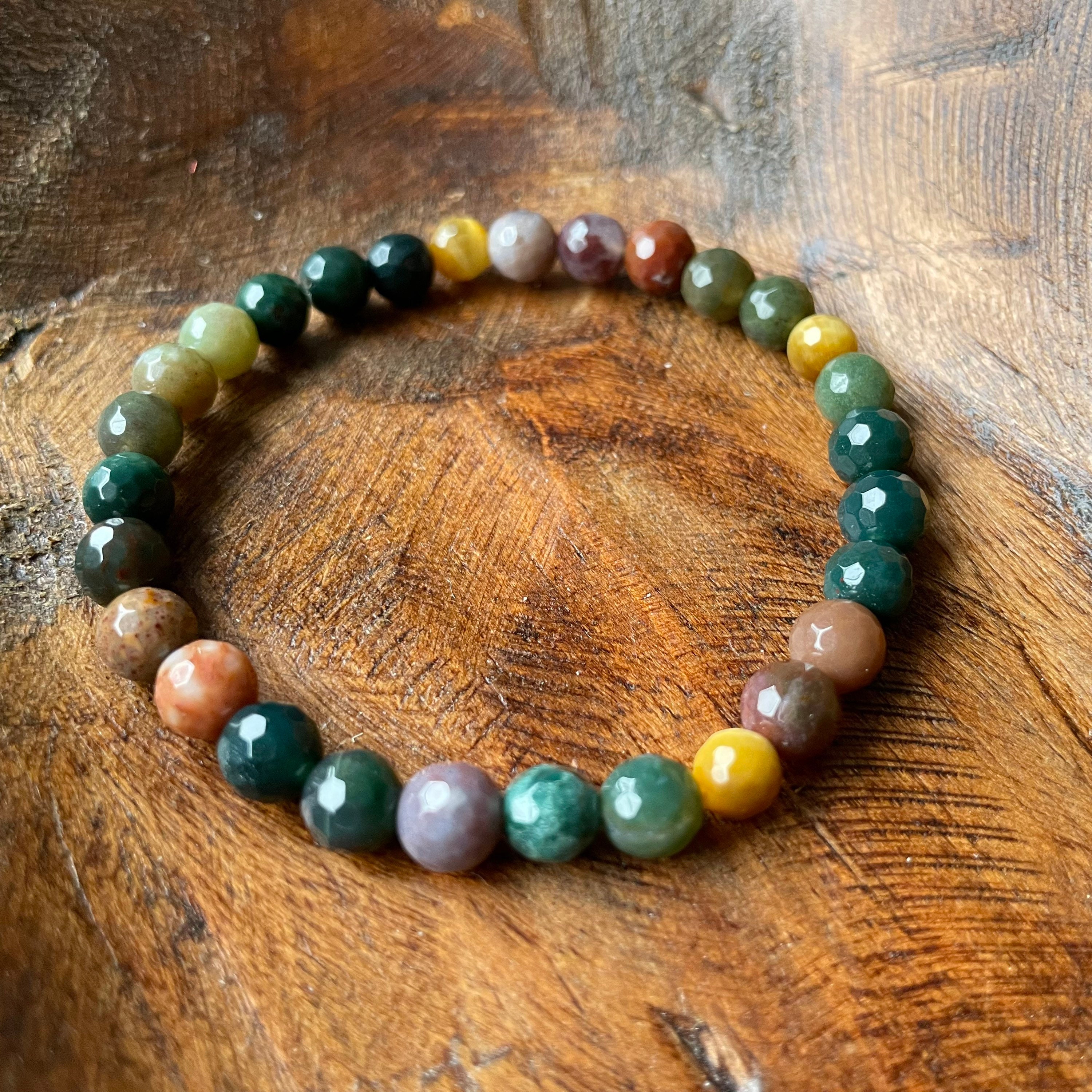 Buy Handmade Natural Seven Chakra Bracelet - Multicolour Online at the Best  Price in India - Loopify