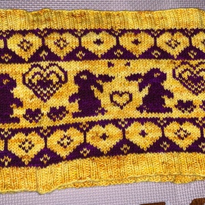 Bunny Love Cowl Knit Pattern
