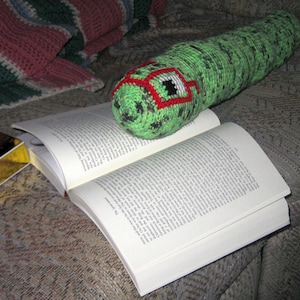 Cyrano the Bookworm Crochet Pattern