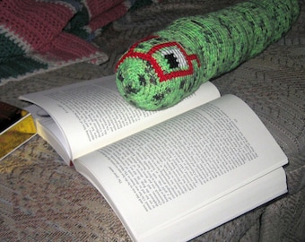 Cyrano the Bookworm Crochet Pattern