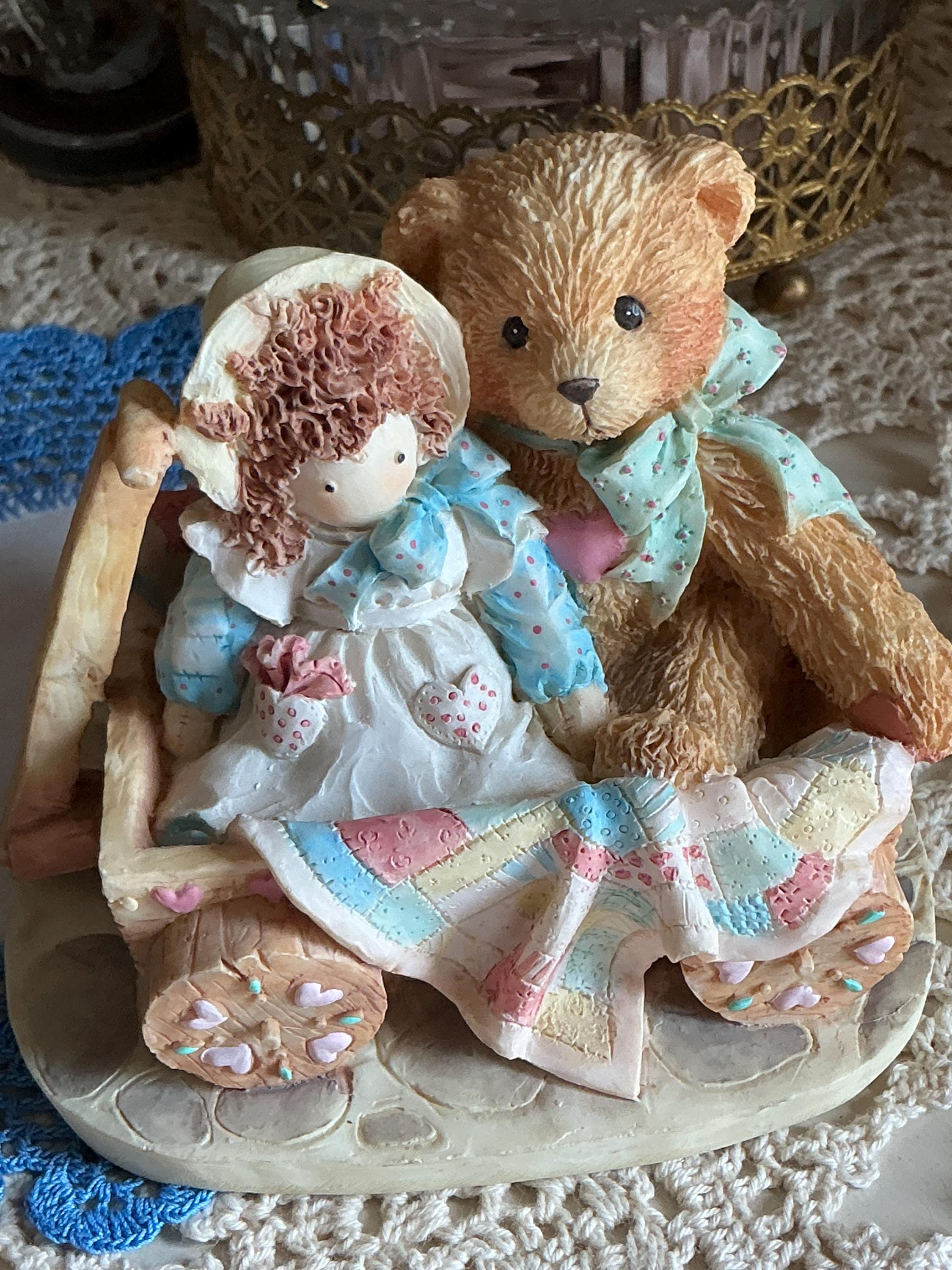アンティーク　Cherished Teddies 3D 壁掛け飾り Cherished Teddies Shelf - Etsy