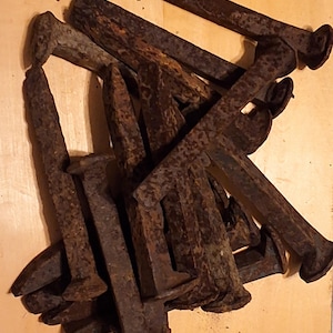 Hand-picked Railroad Spikes, Protection spikes, Hoodoo Protection spikes, (4)