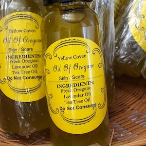 Oil of Oregano, Skin Oil, Healing Oil