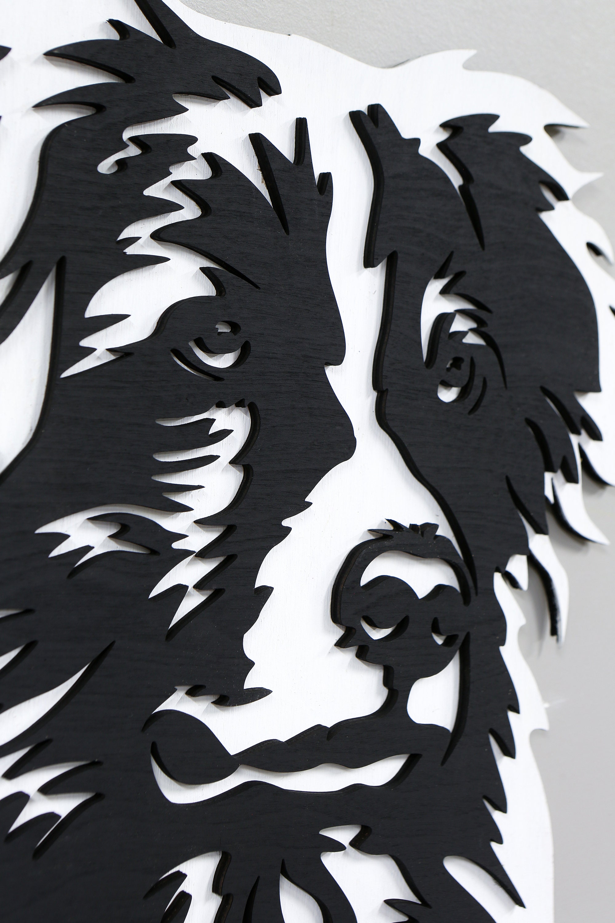 Australian Shepherd Wall Art, Dog Wall Art, Wooden Dog Art, Australian Shepherd Artwork, Dog