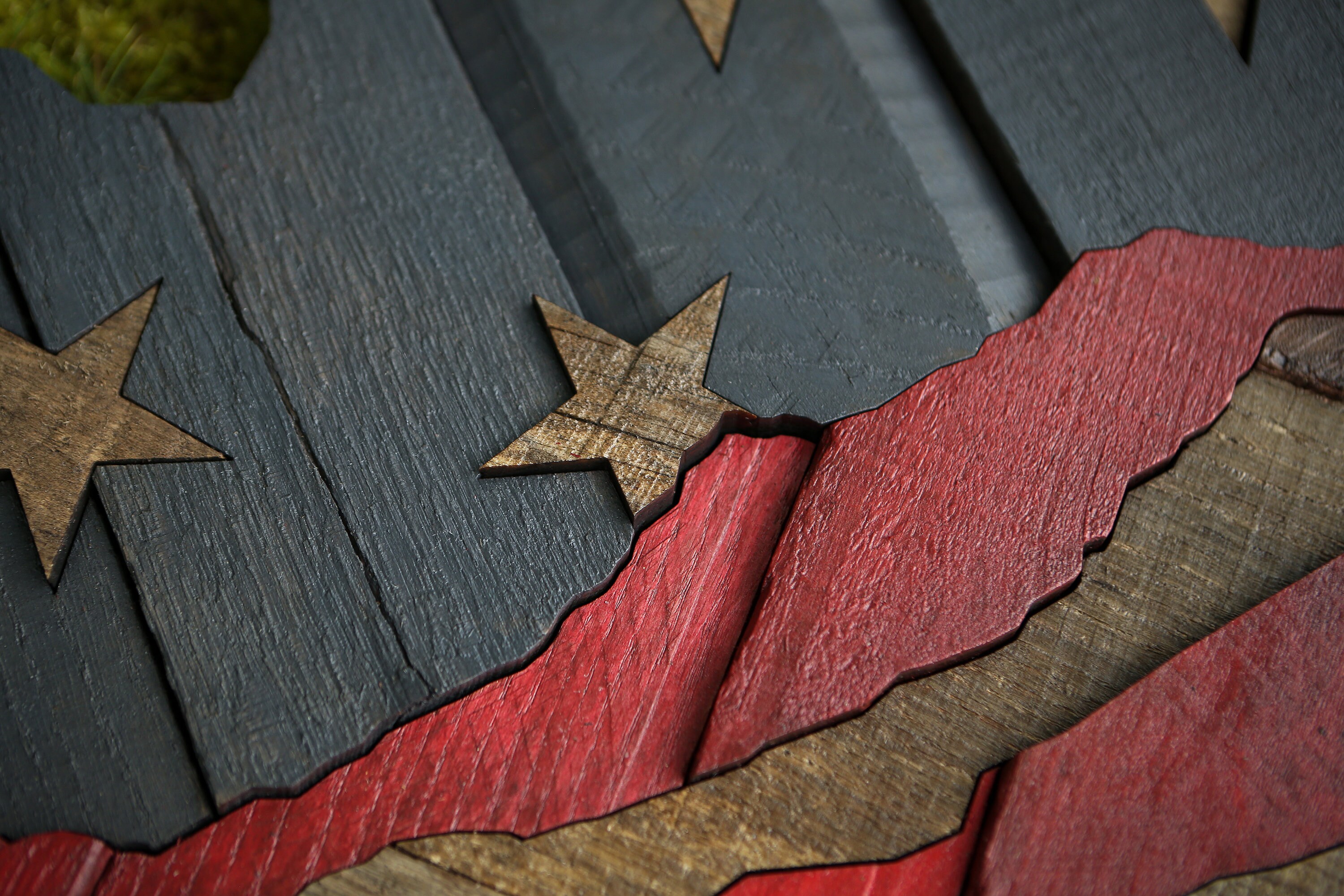 Va Wall Art Stars and Stripes Virginia Art Pallet Wall Art Etsy