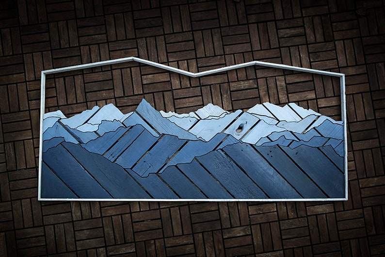 Blue Ridge Mountains, Rustic Headboard, Rustic Furniture, Reclaimed