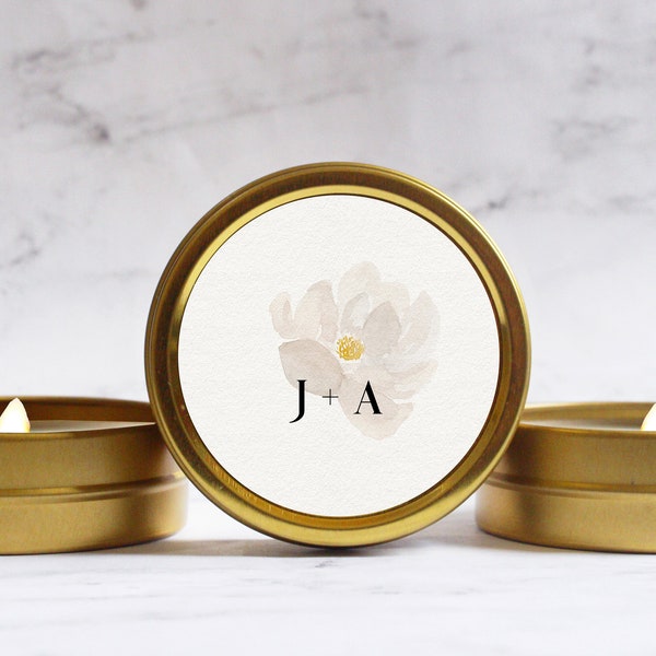 Wedding Candles in a Tin Etsy UK