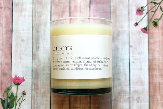 Funny Definition Candle for Mama Mother's Day Gift New Mom Gift Gift for  Mama From Kids 10.5 