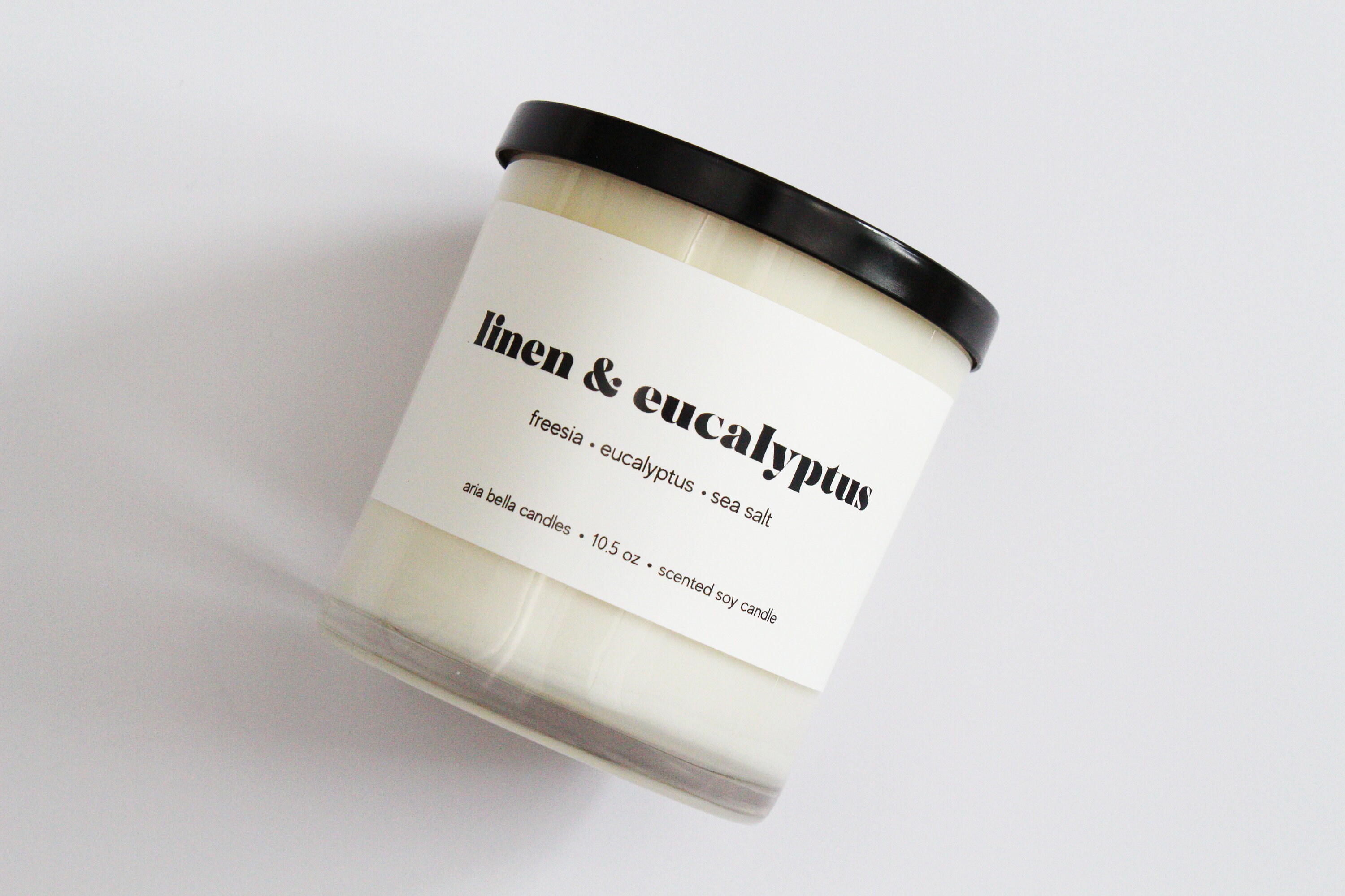 Fresh Linen Soy Wax Candle - Spouse-ly