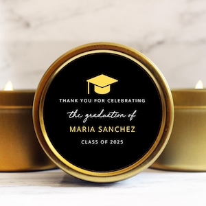College Graduation Party Candle Favors High School Graduation Favors Grad Party Gift for Guests Party Favors Bulk Thank You Party Favors
