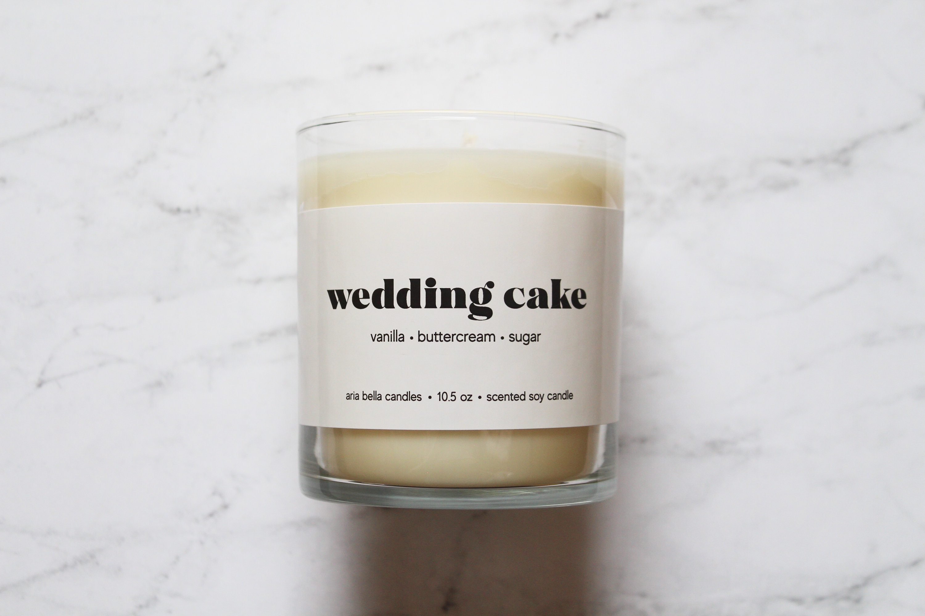 Wedding Cake Scented Candle Bakery Scent Bridesmaid Etsy
