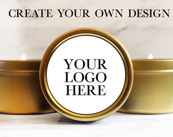 Personalized Bulk Gifts - Custom Corporate Gifts - Real Estate Agent Personalized Gift - Promotional Items - Logo Candle - Bulk Gifts