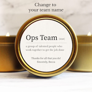 Work Team Gift for Coworker Candle Thank You Gift for Office Staff Appreciation Idea for Coworker Small Gift for Colleague Bulk Office Gift