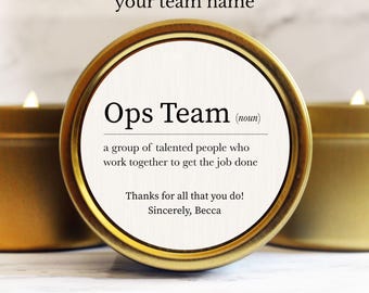 Work Team Gift for Coworker Candle Thank You Gift for Office Staff Appreciation Idea for Coworker Small Gift for Colleague Bulk Office Gift